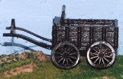 1:87 Scale Horse Drawn Wagon 1 - Kit